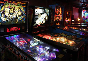 Arcade with games